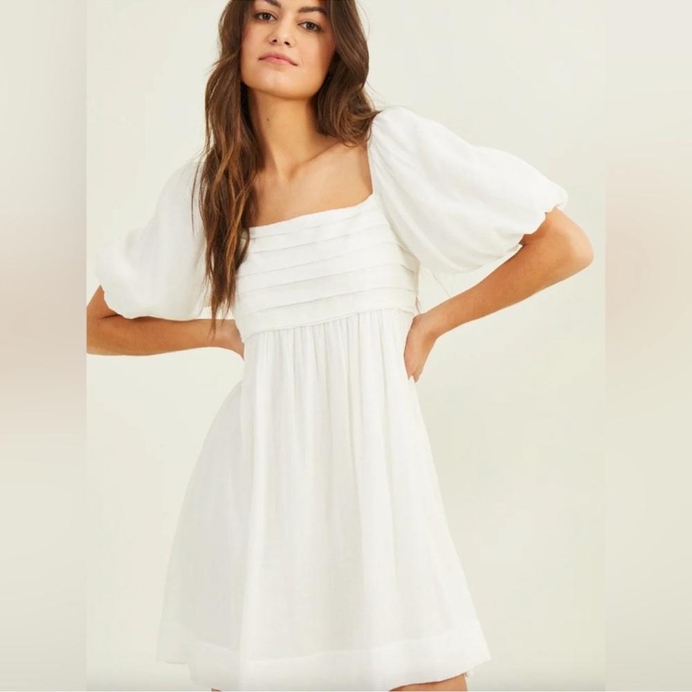 Altar’d State Bridget Mini Dress in White